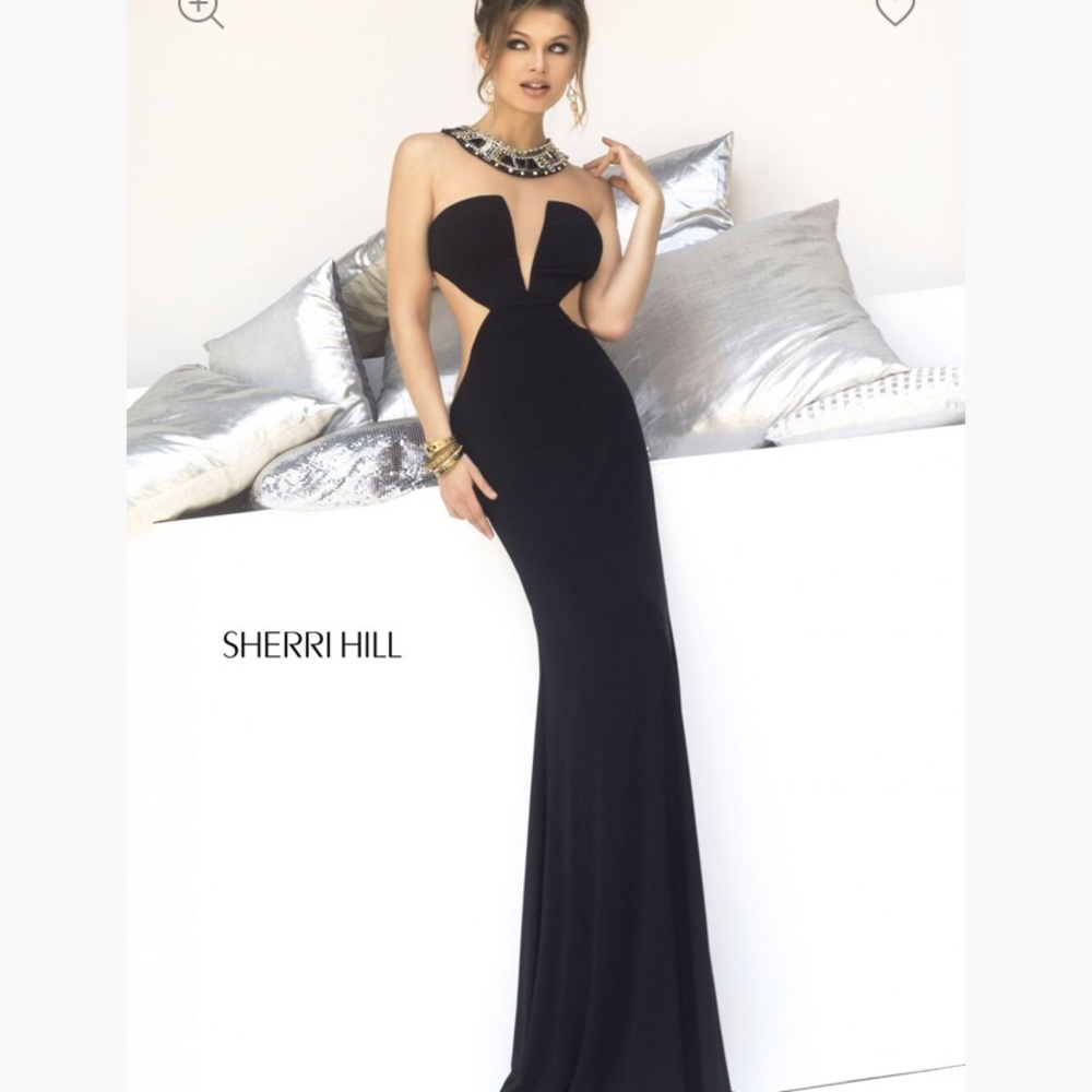 Sherri Hill black dress